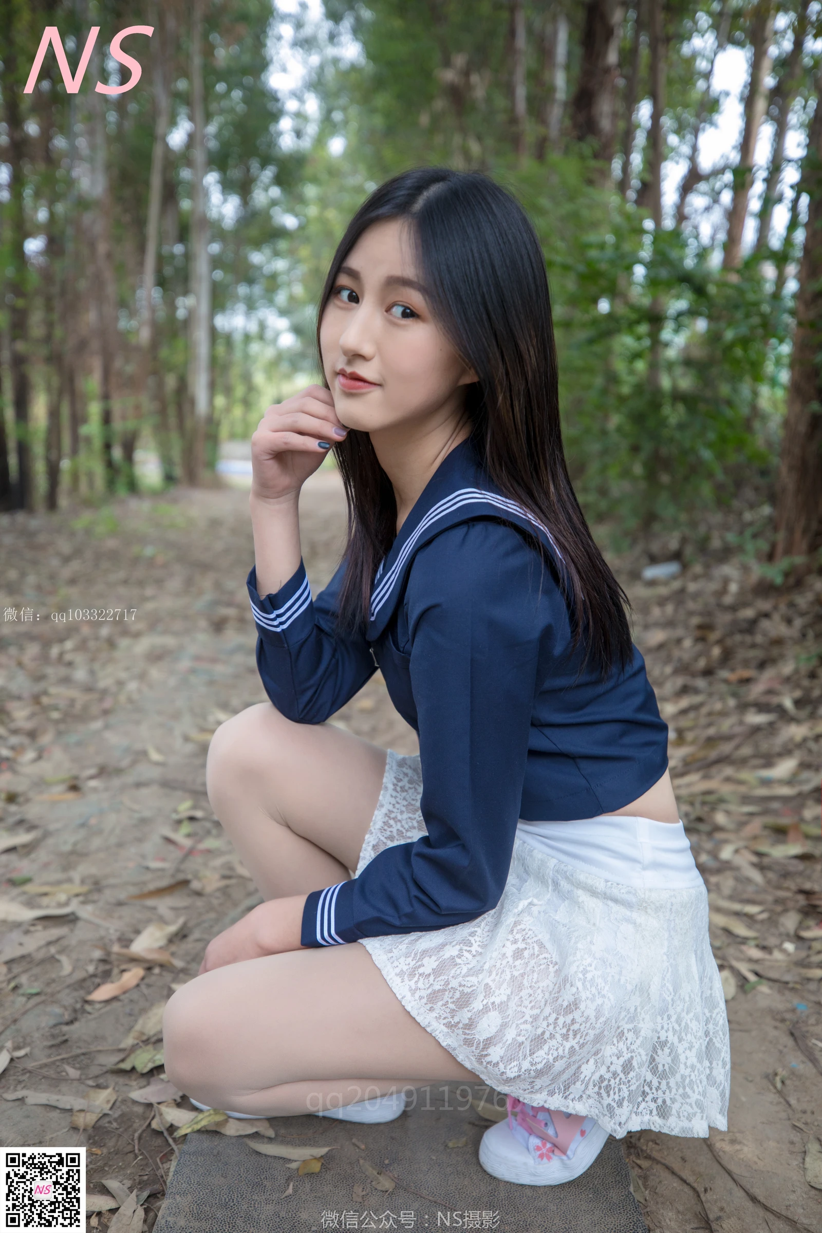 纳丝摄影-北北-制服肉丝超短裙-[76P-497MB]-6.webp